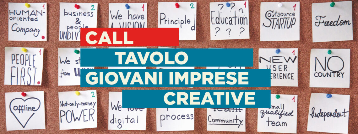 CALL Tavolo Giovani Imprese Creative slideshow