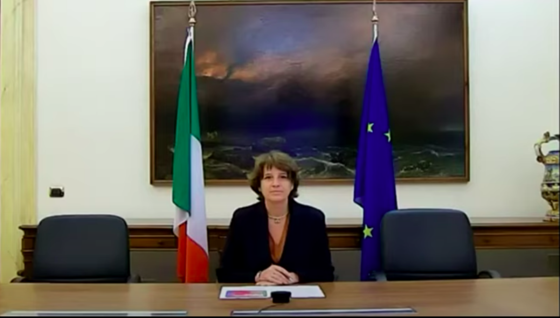 Ministro Università e Ricerca Cristina Messa