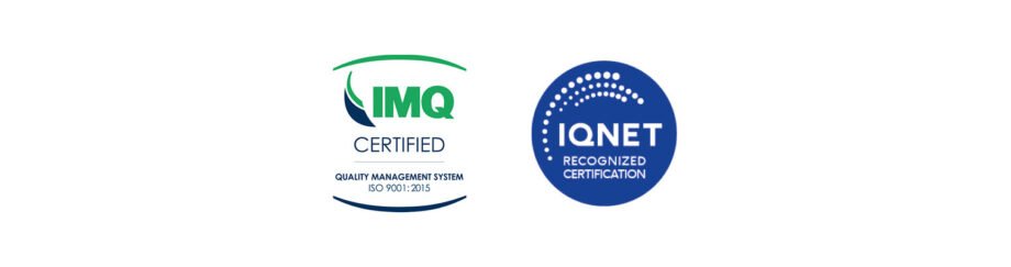 Loghi certificazione qualita ISO 9001